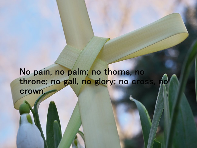 Palm Sunday Quote and Images