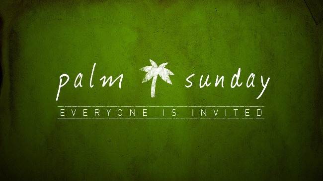 Palm Sunday Sign