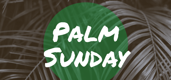 Palm Sunday Sign