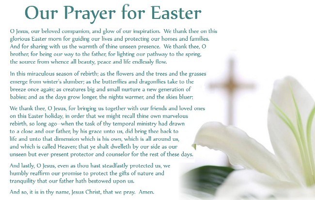 Religious Prayers for Happy Easter 2020