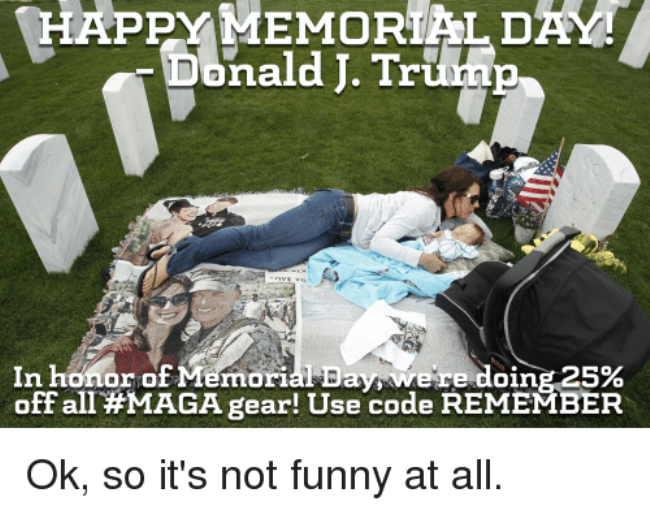 happy memorial day meme 2020