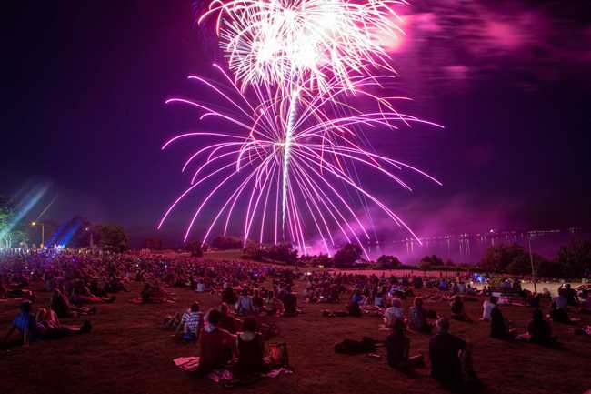 4th of july fireworks 