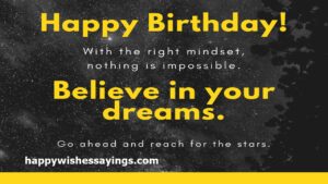 Inspirational Birthday Wishes For Someone Special