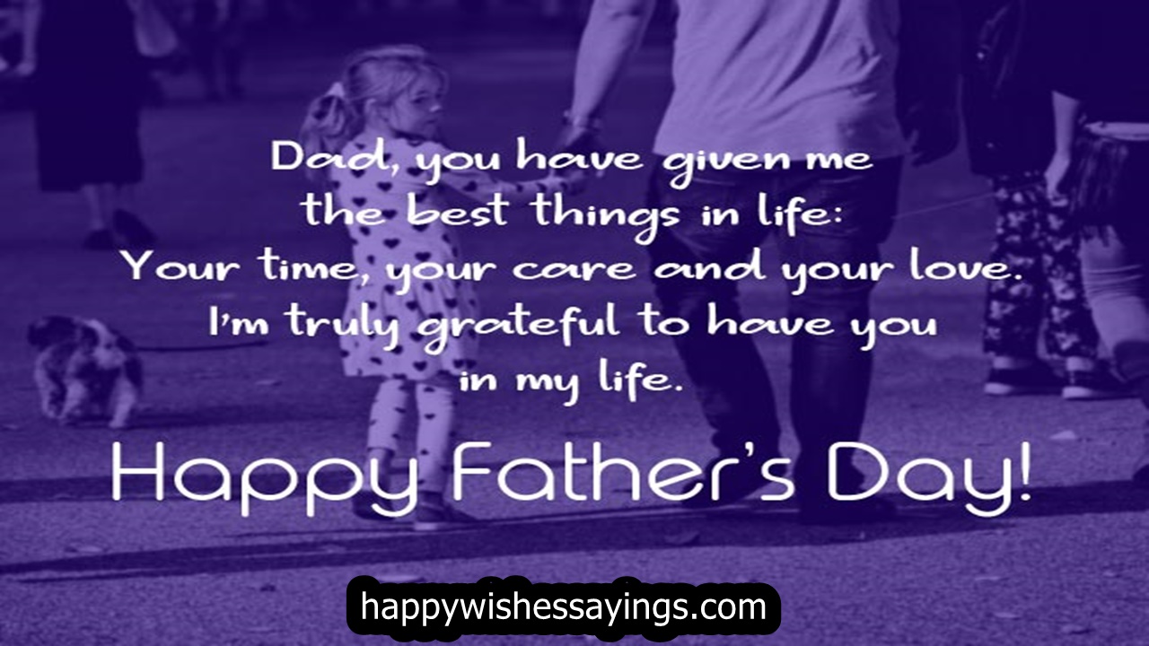 Special Words For Fathers Day