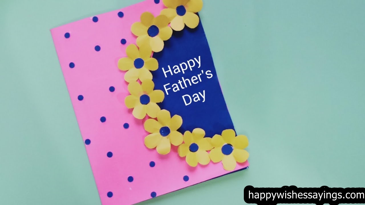 Father's Day Card Easy And Beautiful